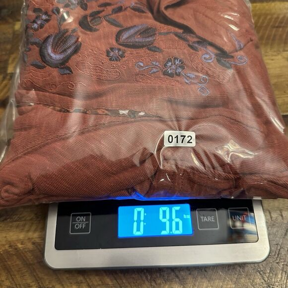 Free People Sundance Kid Western Henley Top Floral Embroidered Small Pearl Snap - Picture 13 of 14